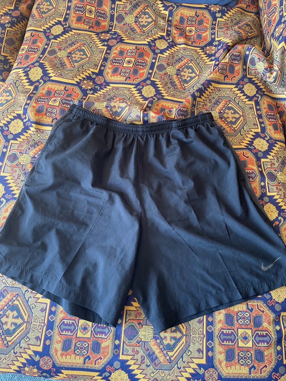 Nike Men's Dark Navy Athletic Training Shorts